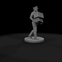 1950s Railway Porter with Suitcases — thumbnail 8