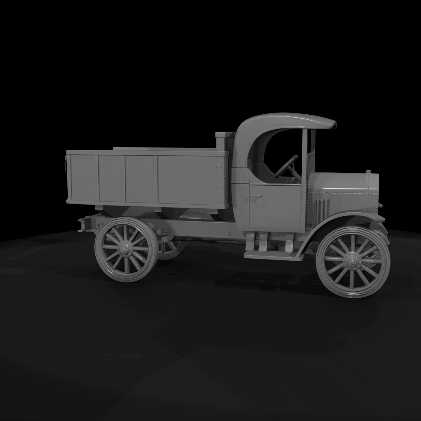 Early Vintage Dump Truck