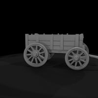 horse-drawn-farm-wagon-with-draft-horse-diorama-miniature-661406 — thumbnail 8