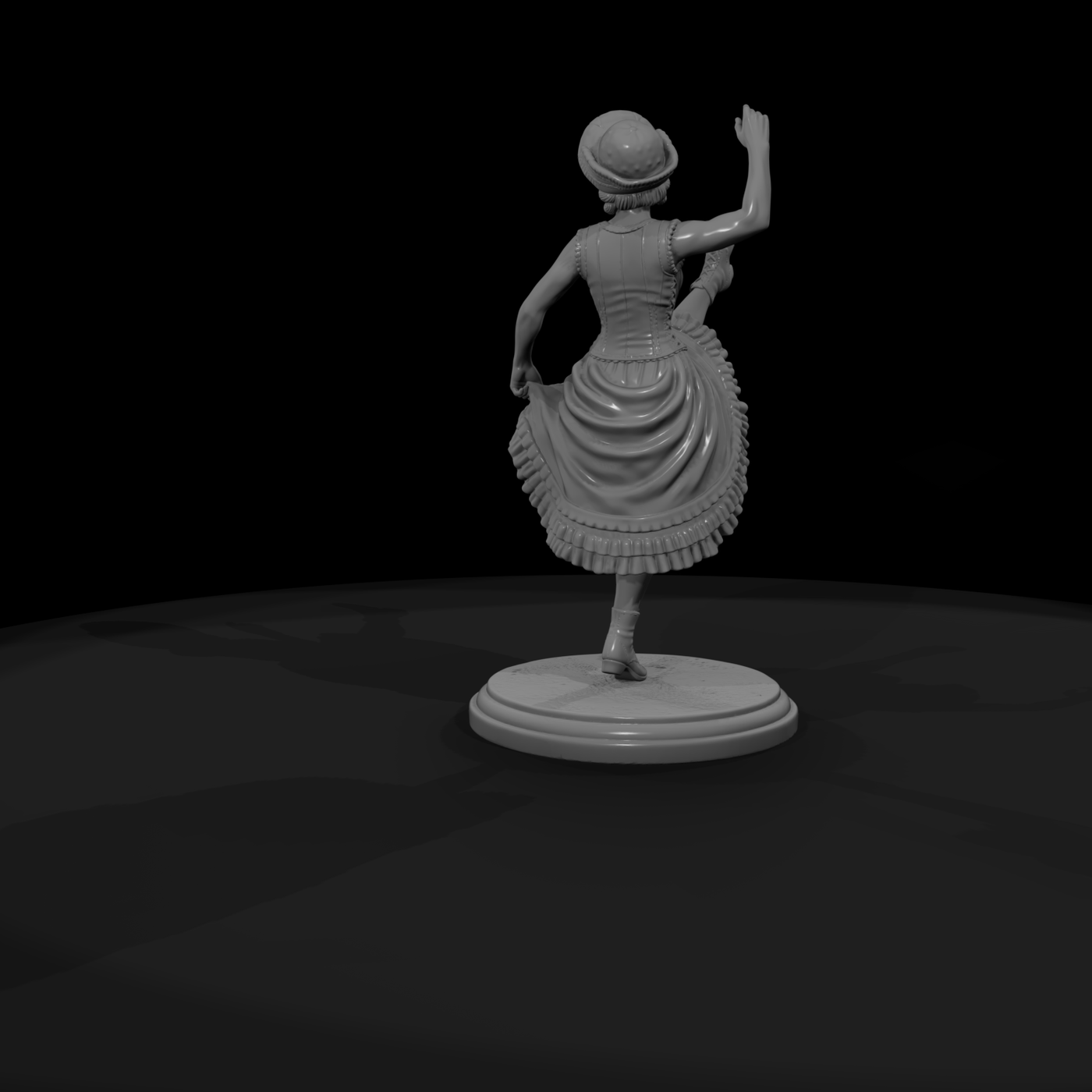 Ww 0221 Townsfolk Can Can Dancer