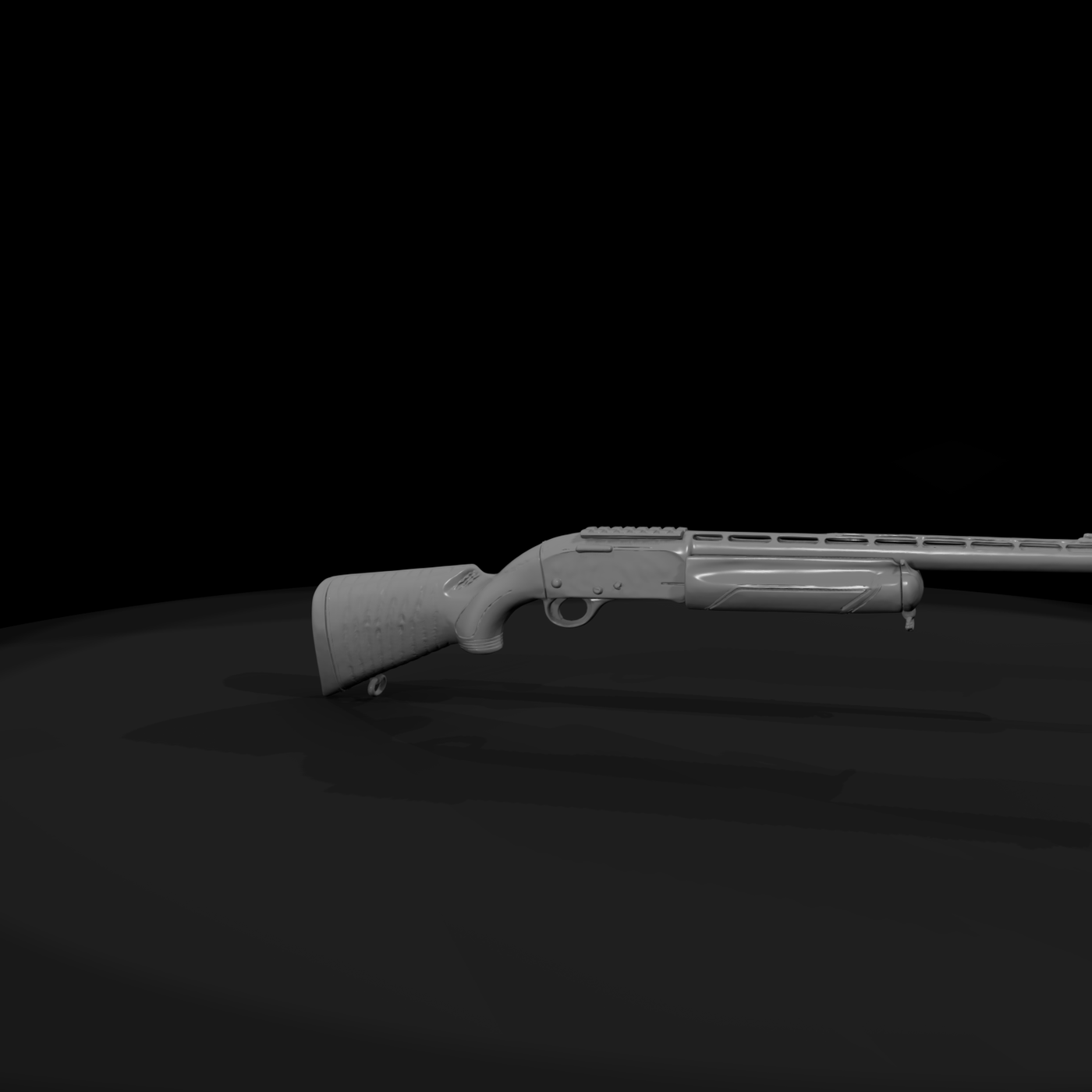 Camo Semi-Auto Hunting Shotgun