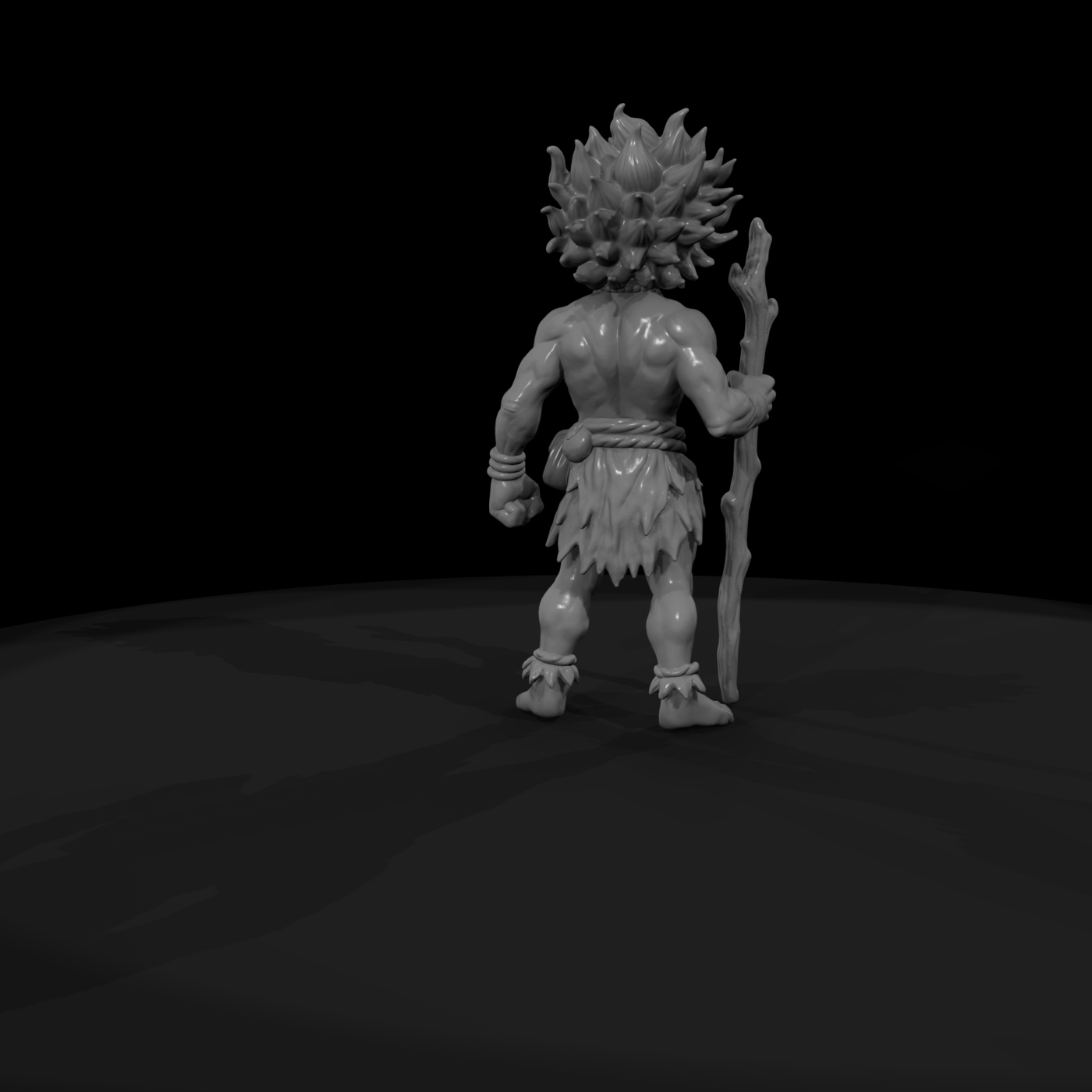 Myth 0477 Mythology Curupira Miniature Figure