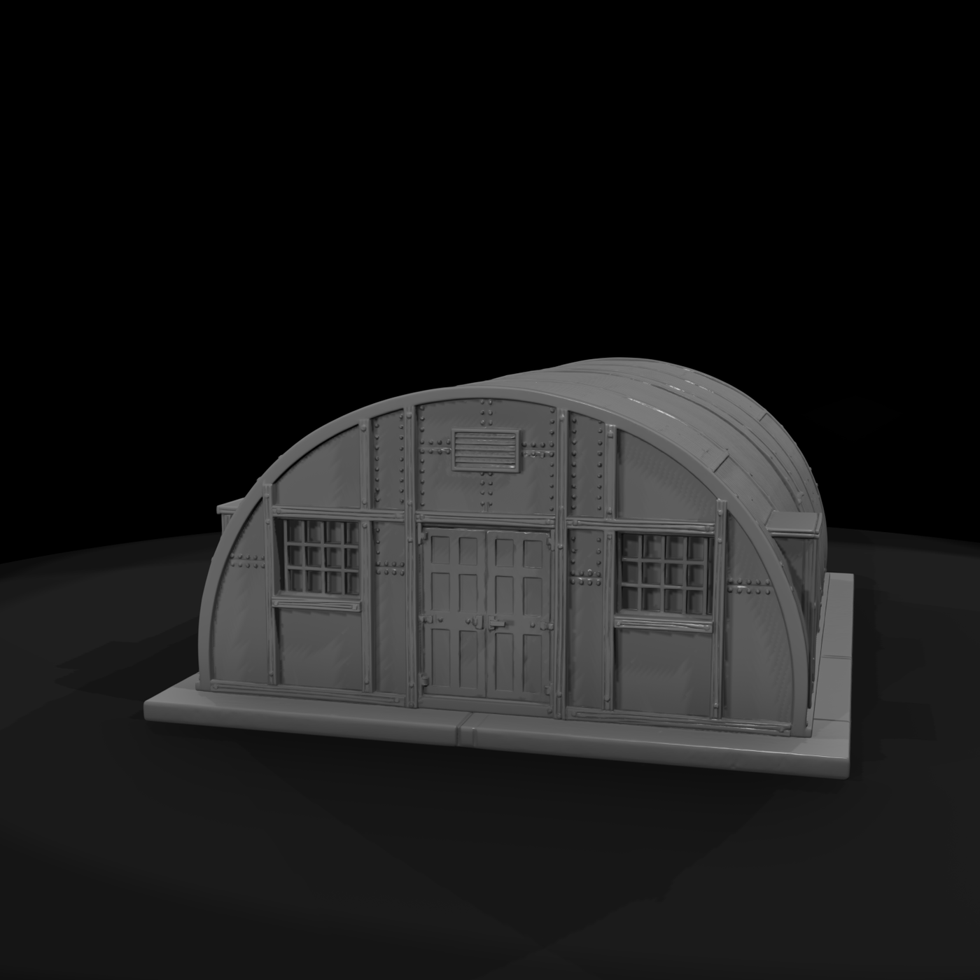 WWII Pacific Quonset Hut