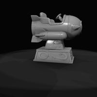 mid-20th-century-style-coin-operated-rocket-ride — thumbnail 7