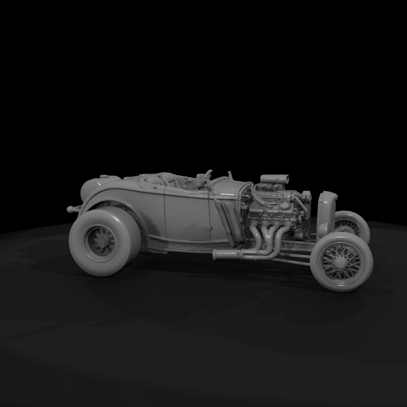 Car 009 Hot Rod Deuce Devil