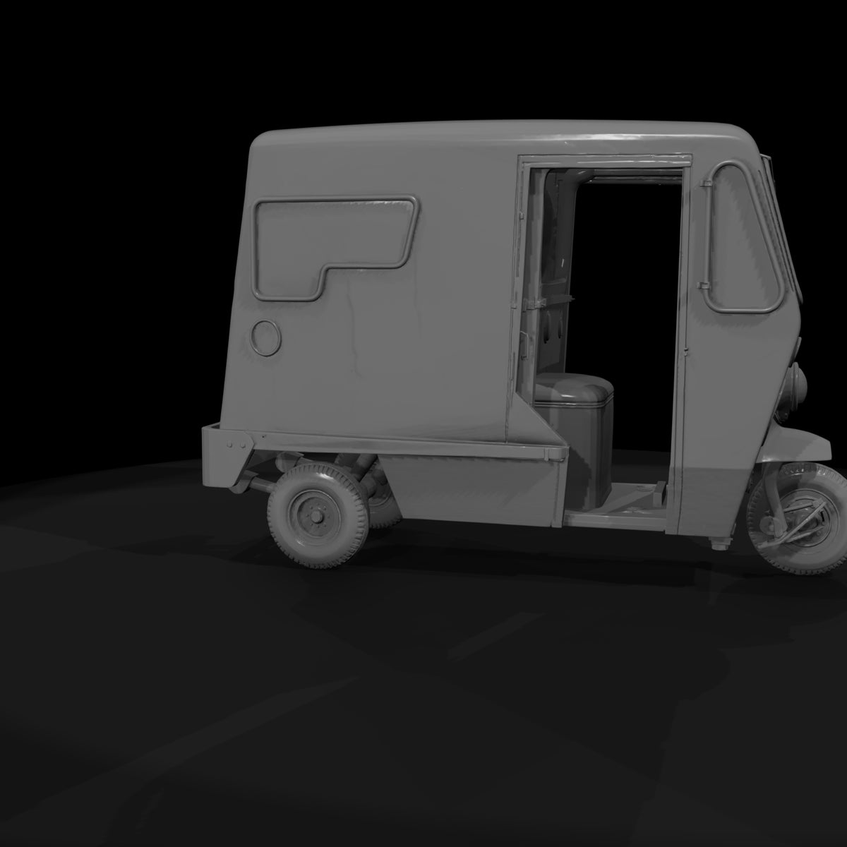 enclosed-cab-tuk-tuk-delivery-van-ho-scale-1-87-3d-print-model-924941