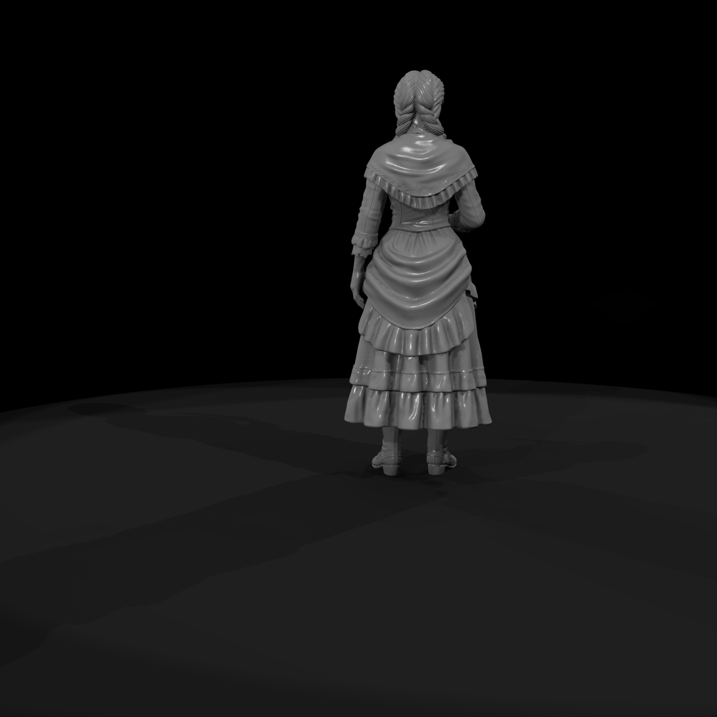 Ww 0209 Townsfolk Saloon Girl