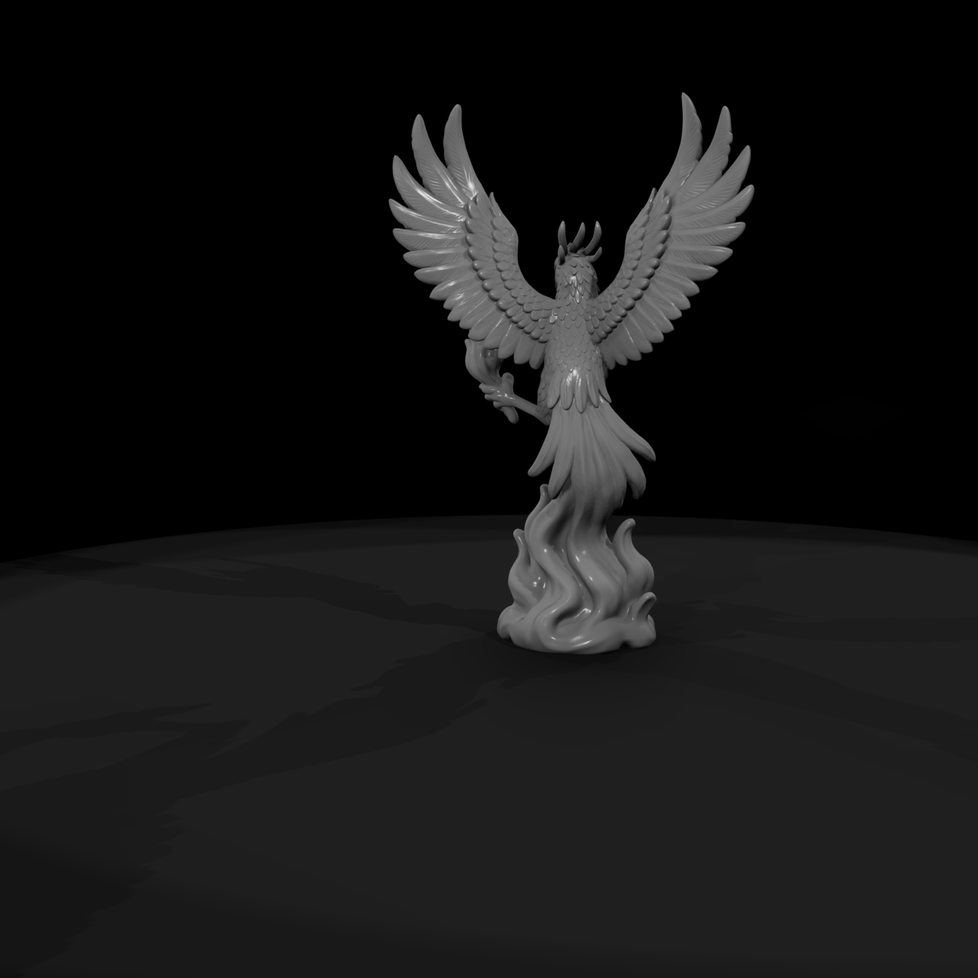 Myth 0496 Mythology Phoenix Miniature Figure