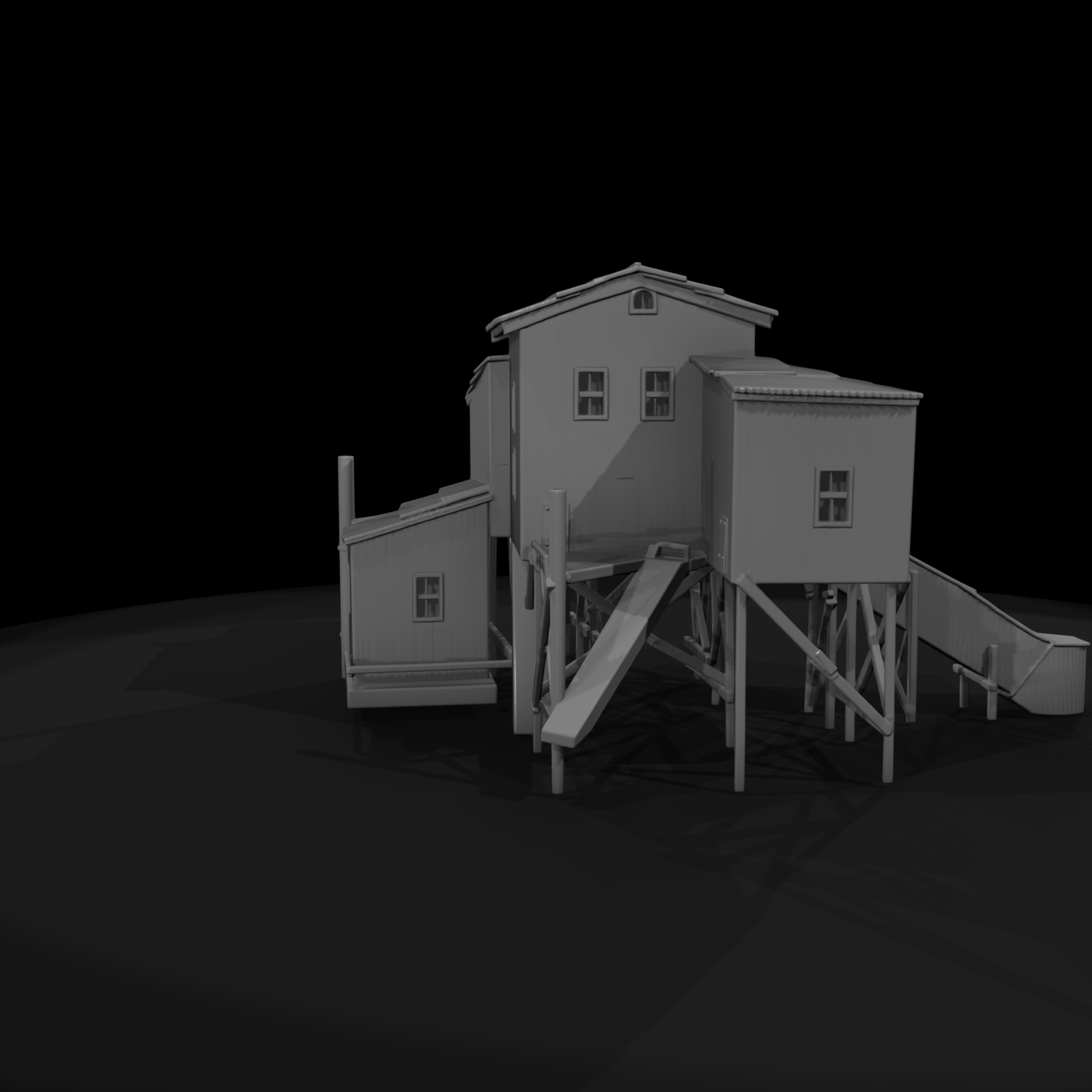20260612 Model Wooden Mining Mill Ecb8Ce200A
