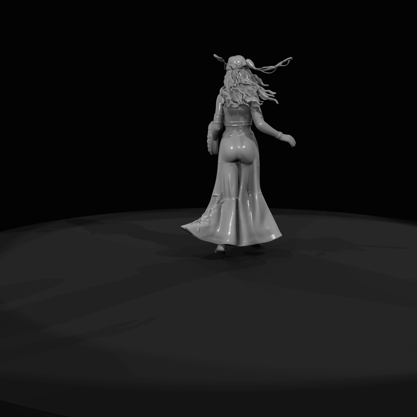 Bohemian Tambourine Dancer