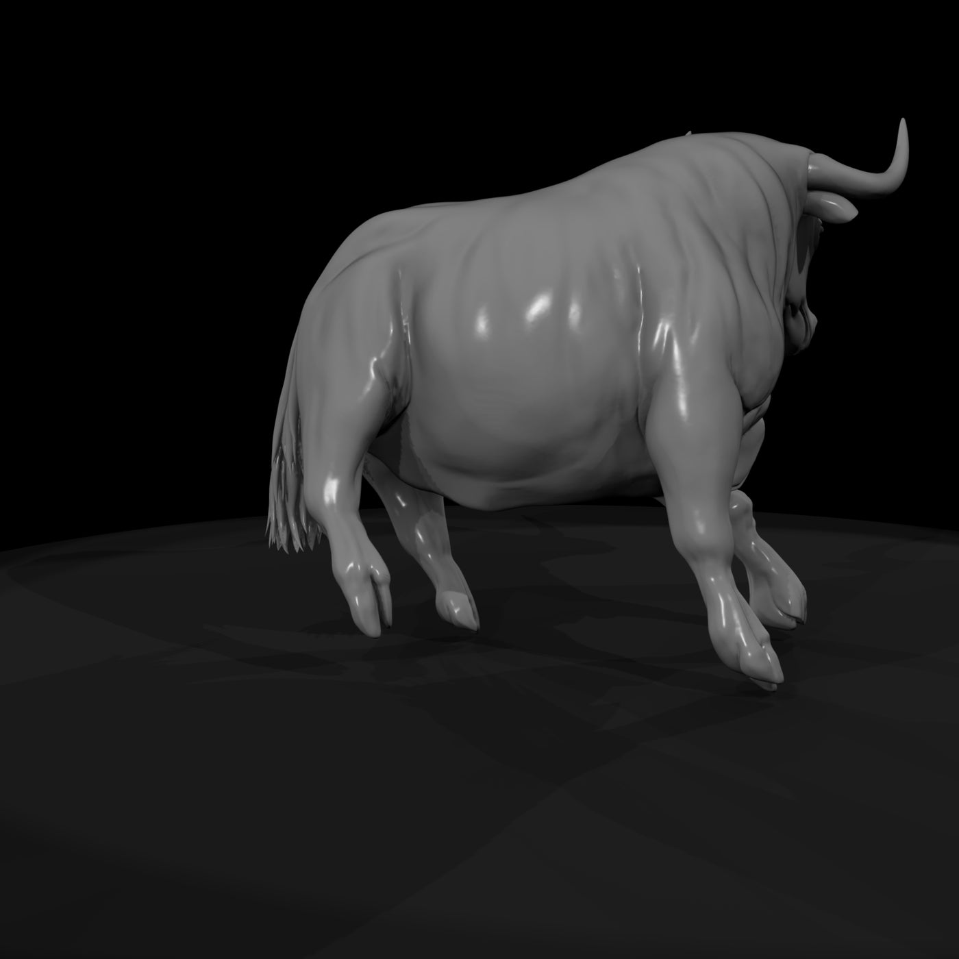 charging-bull-diorama-figure-ho-1-87-824035
