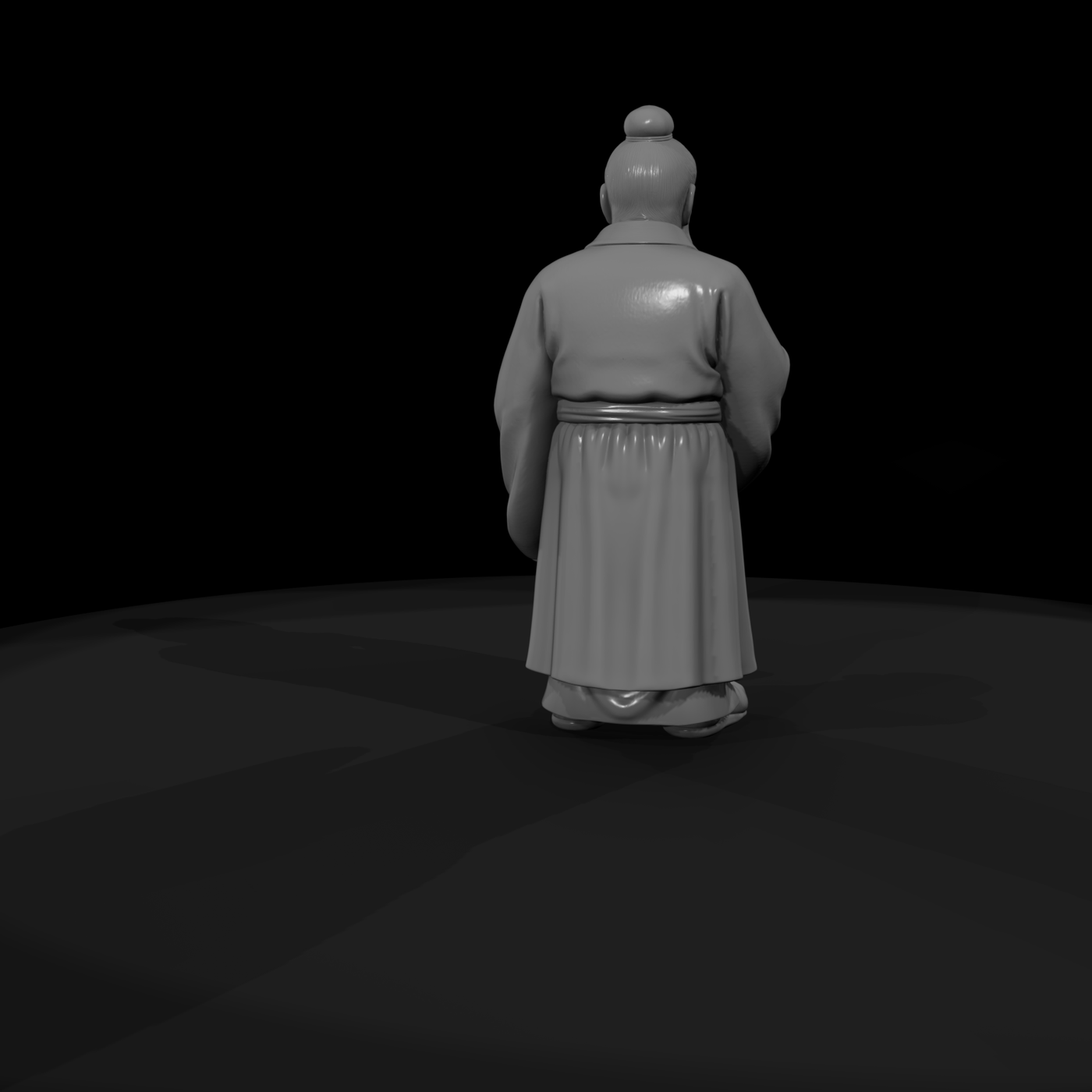 Hist 0048 Historical Confucius Miniature Figure