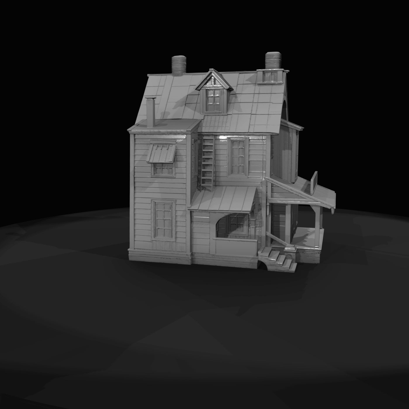 stylized-two-story-miniature-house-shop-model