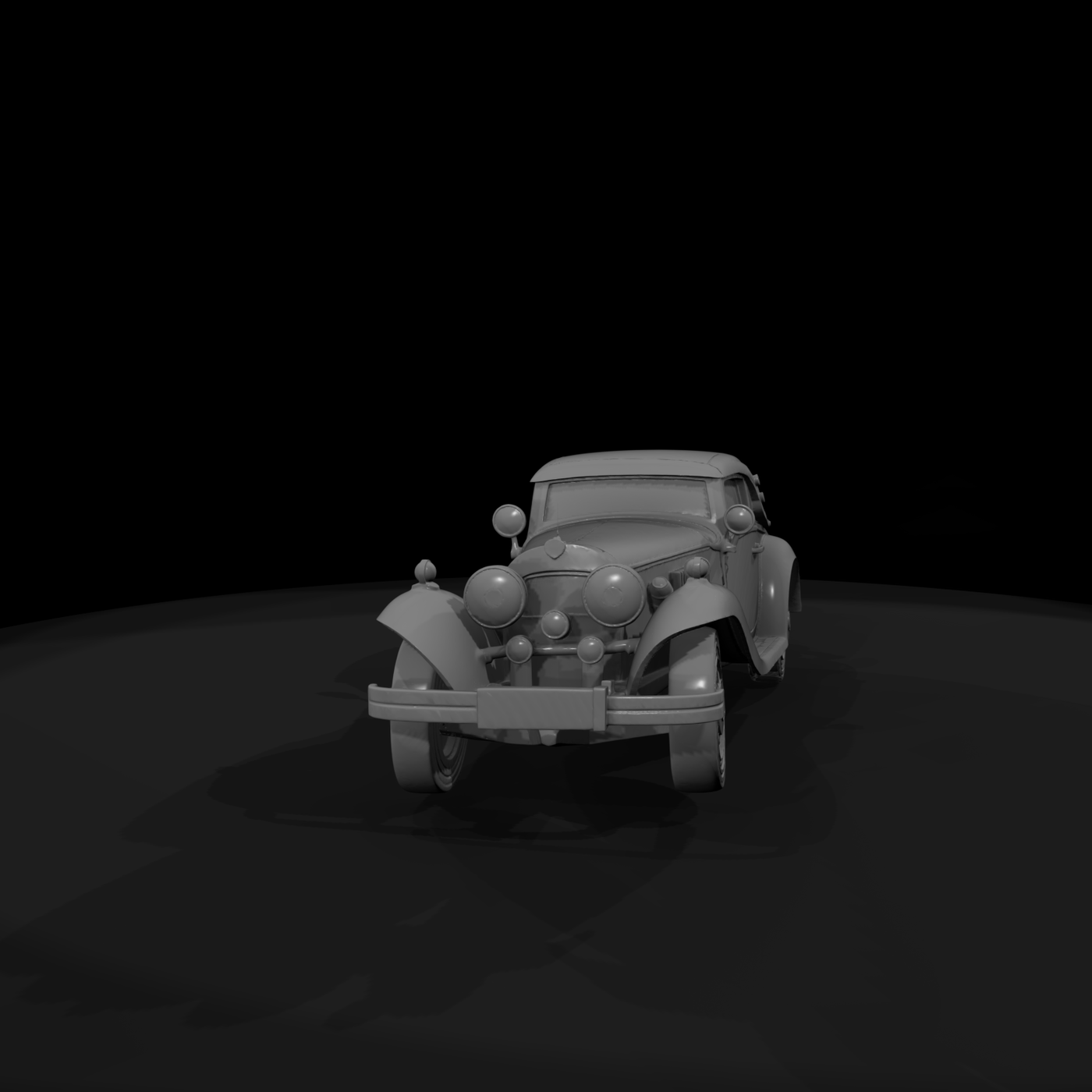 1930s Luxury Coupe Car