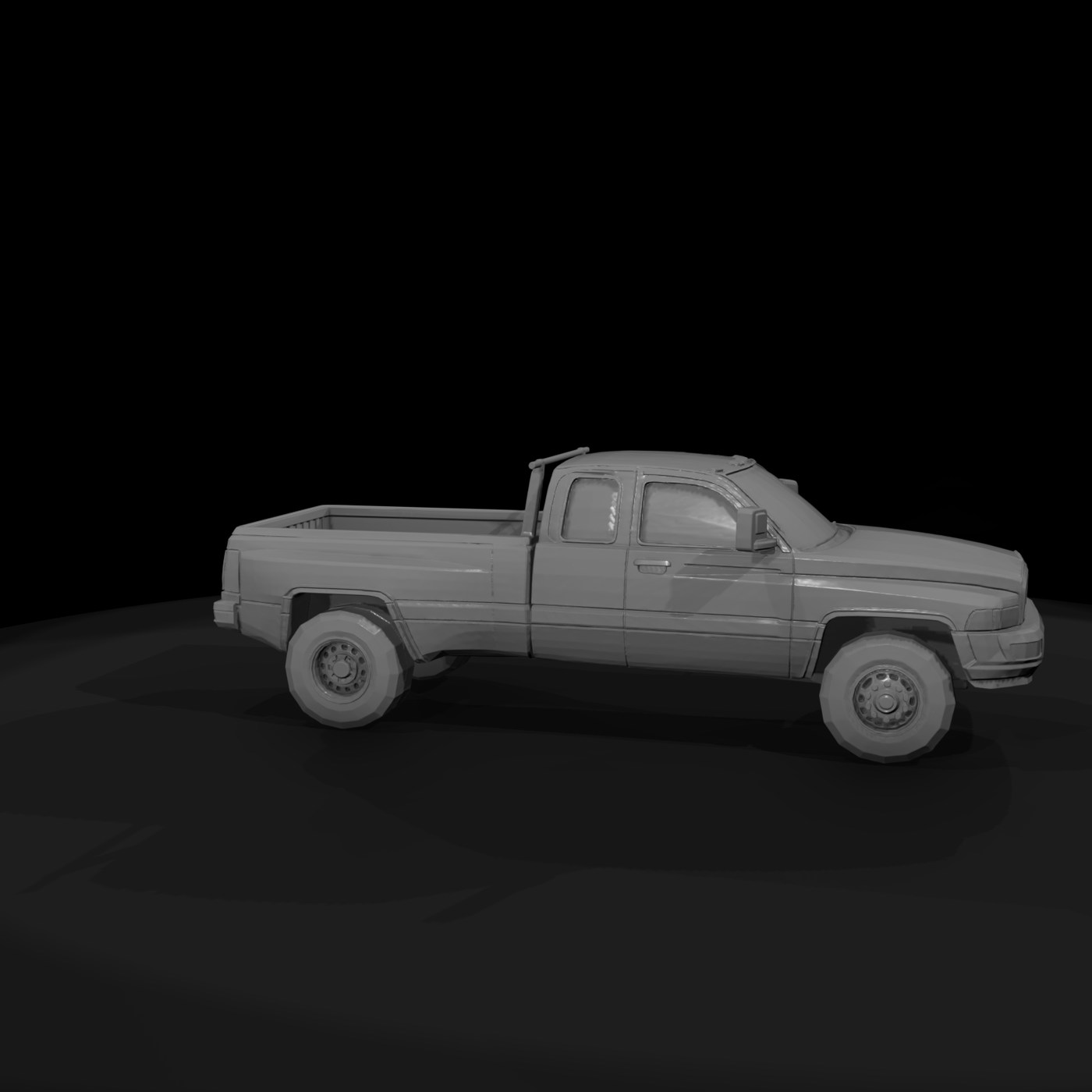 Dually Heavy-Duty Pickup Truck