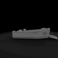 landing-craft-miniature-with-bow-ramp-and-cargo-3d-printable-788465 — thumbnail 7