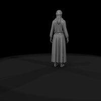 middle-eastern-female-truck-driver-with-light-truck-3d-printable-miniature-915068 — thumbnail 7
