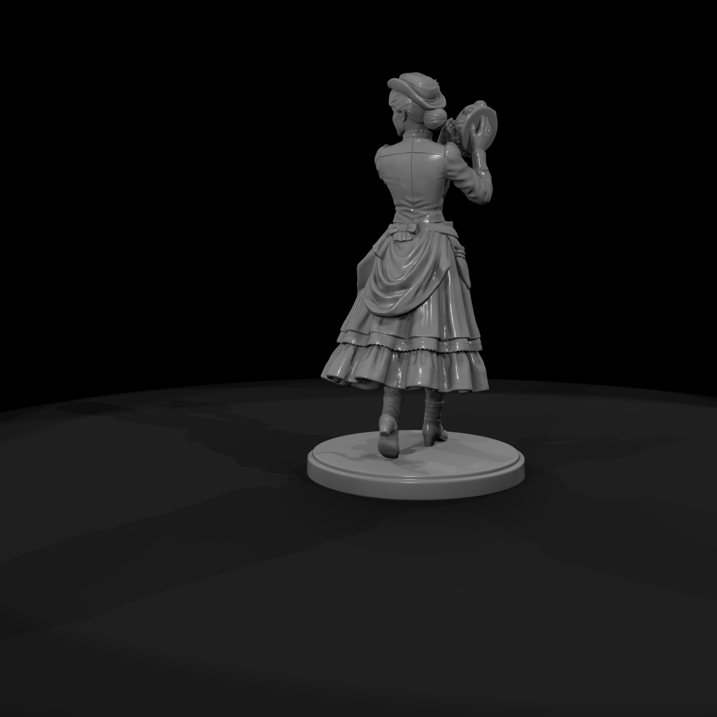 Ww 0229 Townsfolk Tambourine Dancer