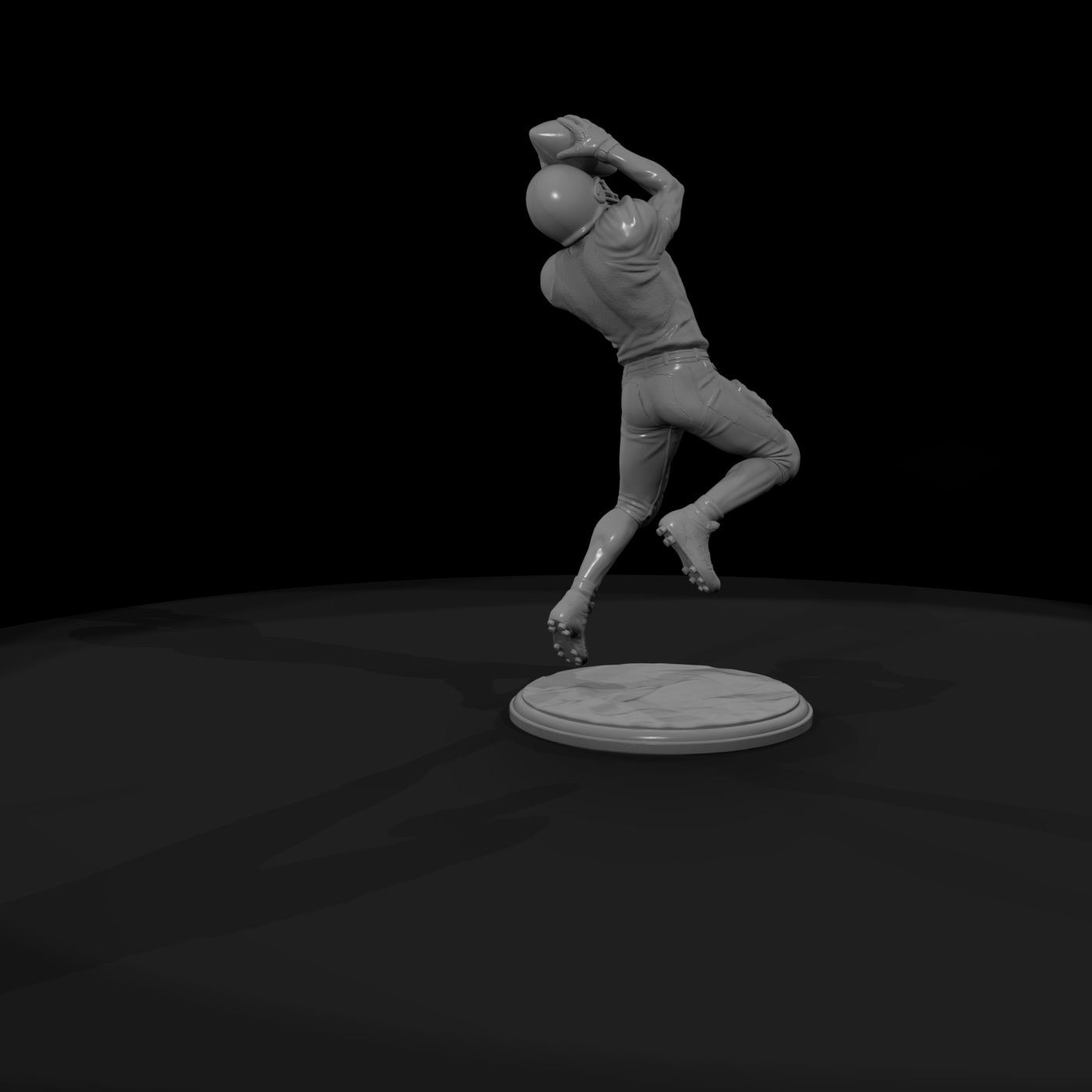 Poparc 0291 Football Receiver Reach Alternate Pose