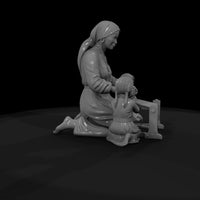 folk-weaver-family-stylized-diorama-figure-ho-1-87-667671 — thumbnail 8
