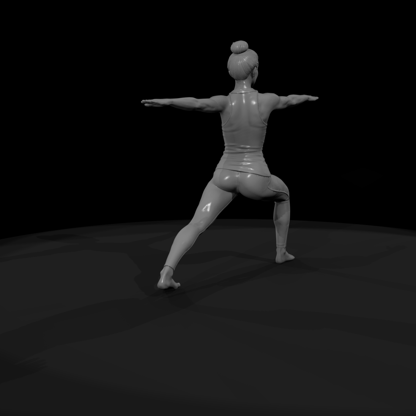 0088 Sports Yoga Warrior