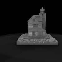 stylized_coastal_lighthouse_3d_model — thumbnail 7
