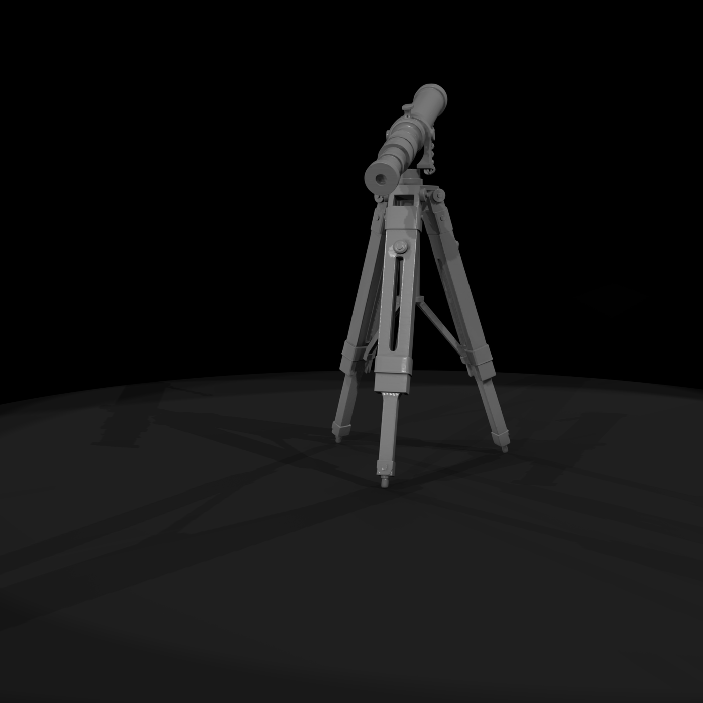 Vintage Tripod Telescope