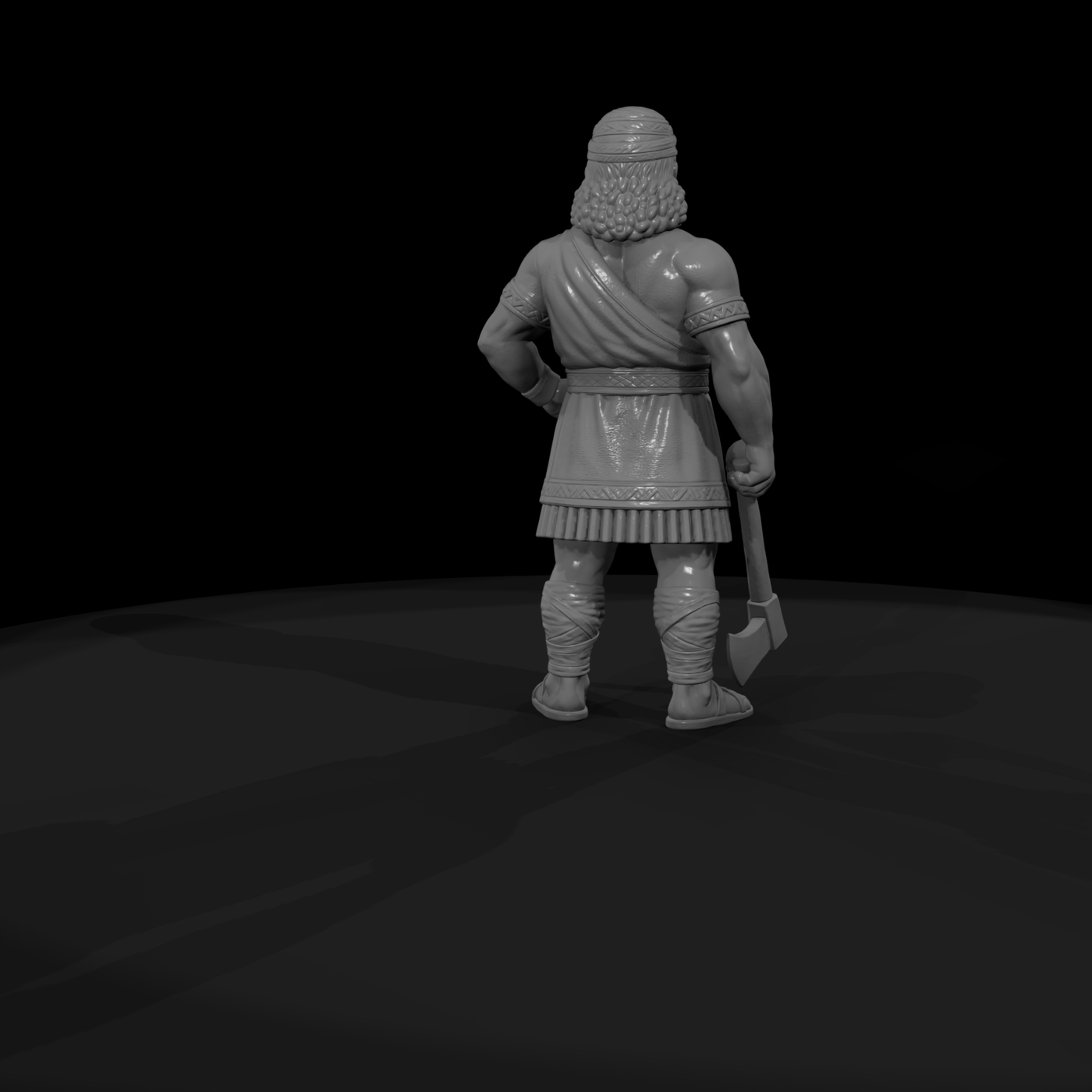 Myth 0370 Mythology Gilgamesh Miniature Figure