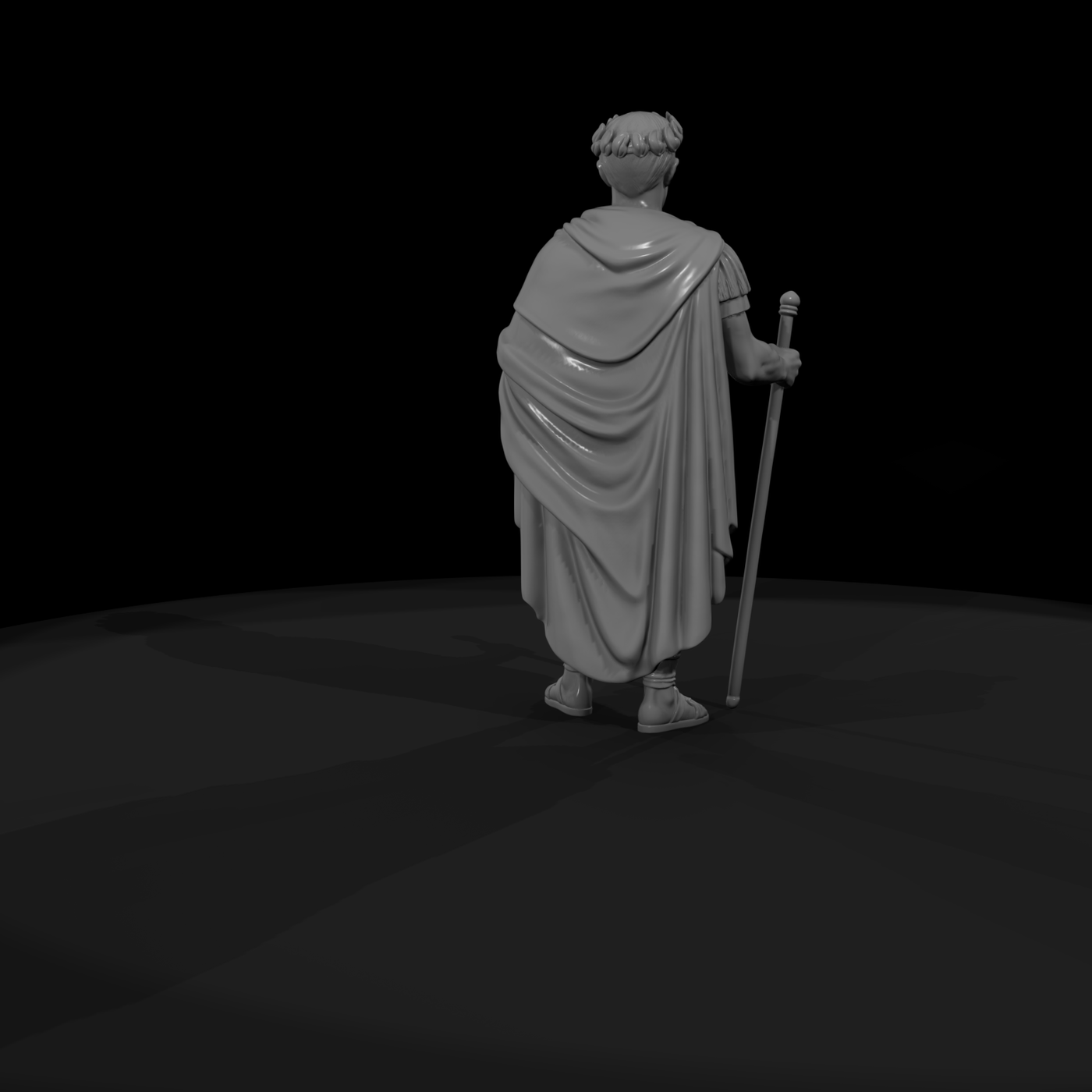 Hist 0036 Historical Augustus Miniature Figure