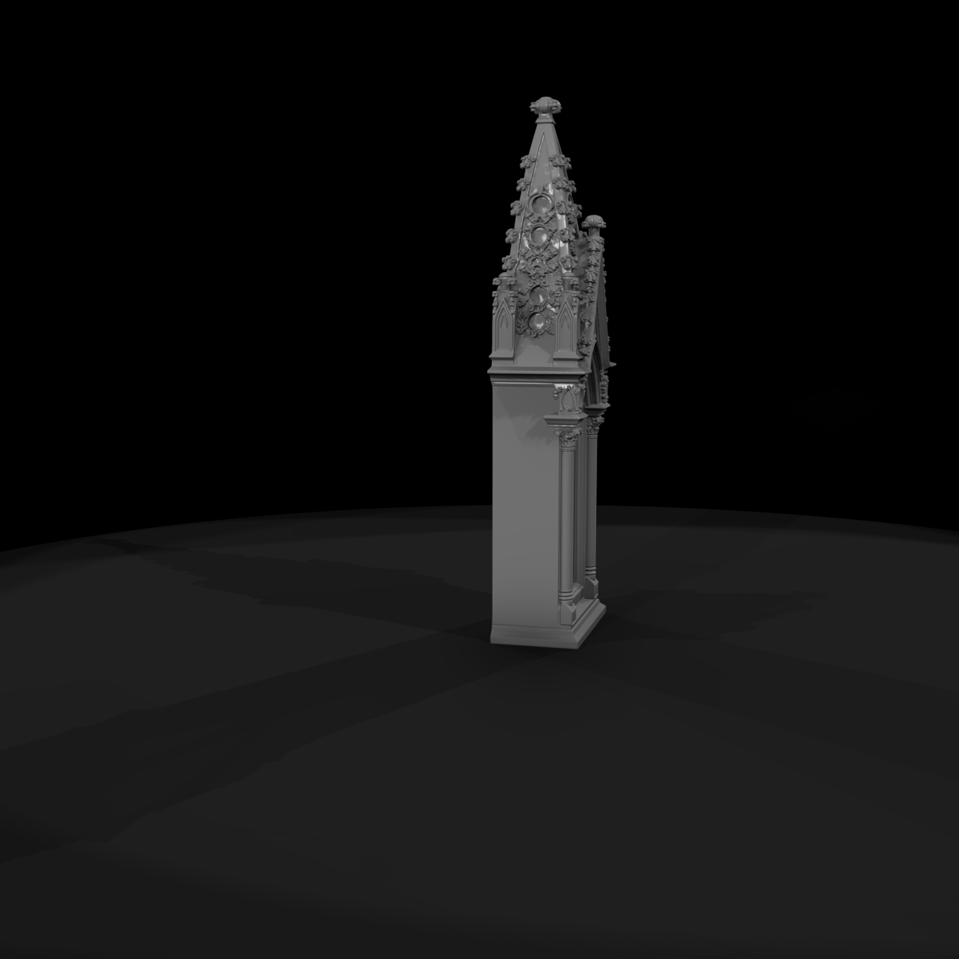 Ornate Gothic Chapel Niche — Shrine and Layouts