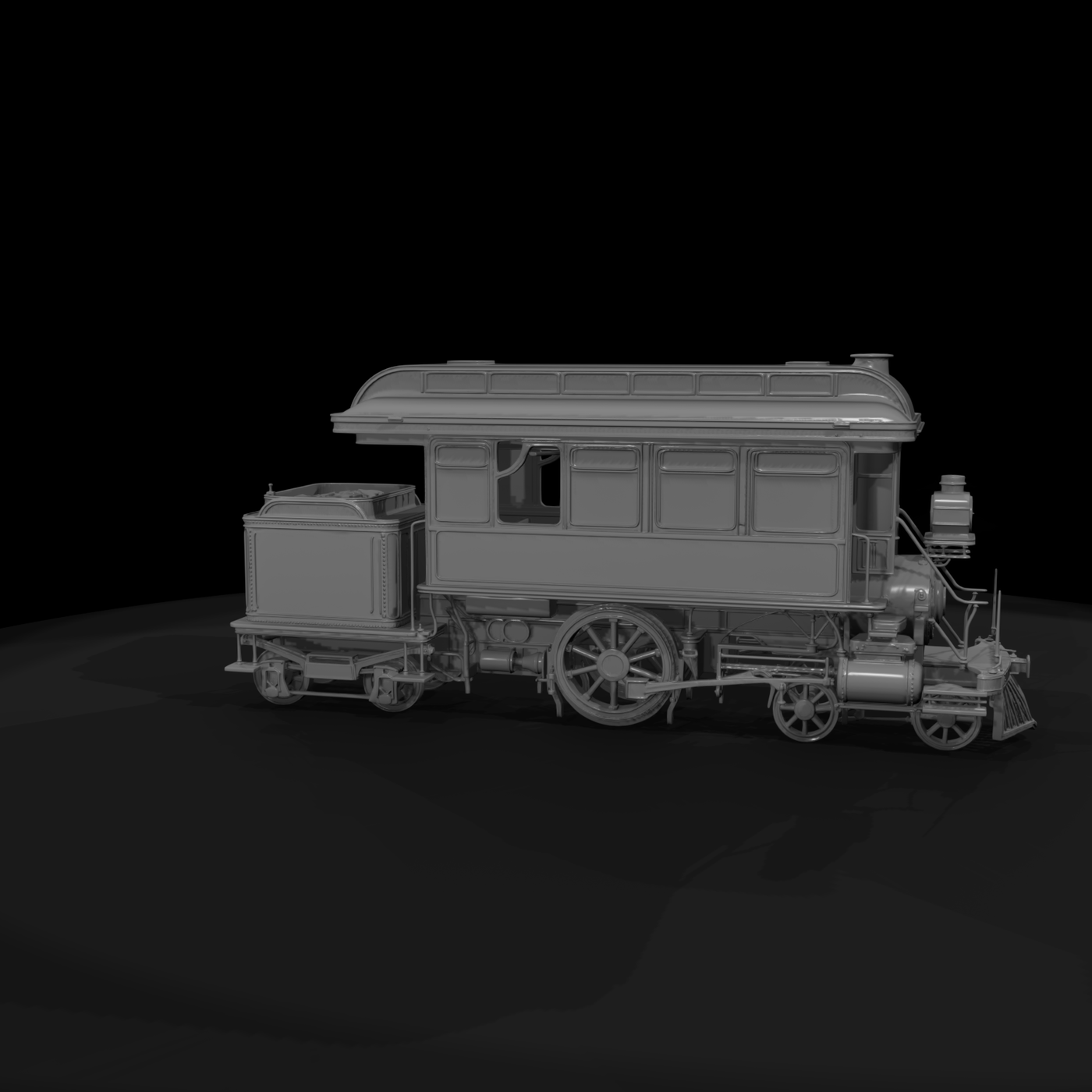 Vintage Steam Railcar