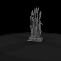 cattail-reed-cluster-low-poly-3d-printable-plant-906884 — thumbnail 8