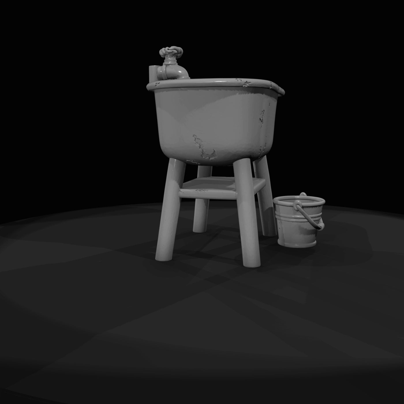 miniature-wash-tub-toy-wash-basin