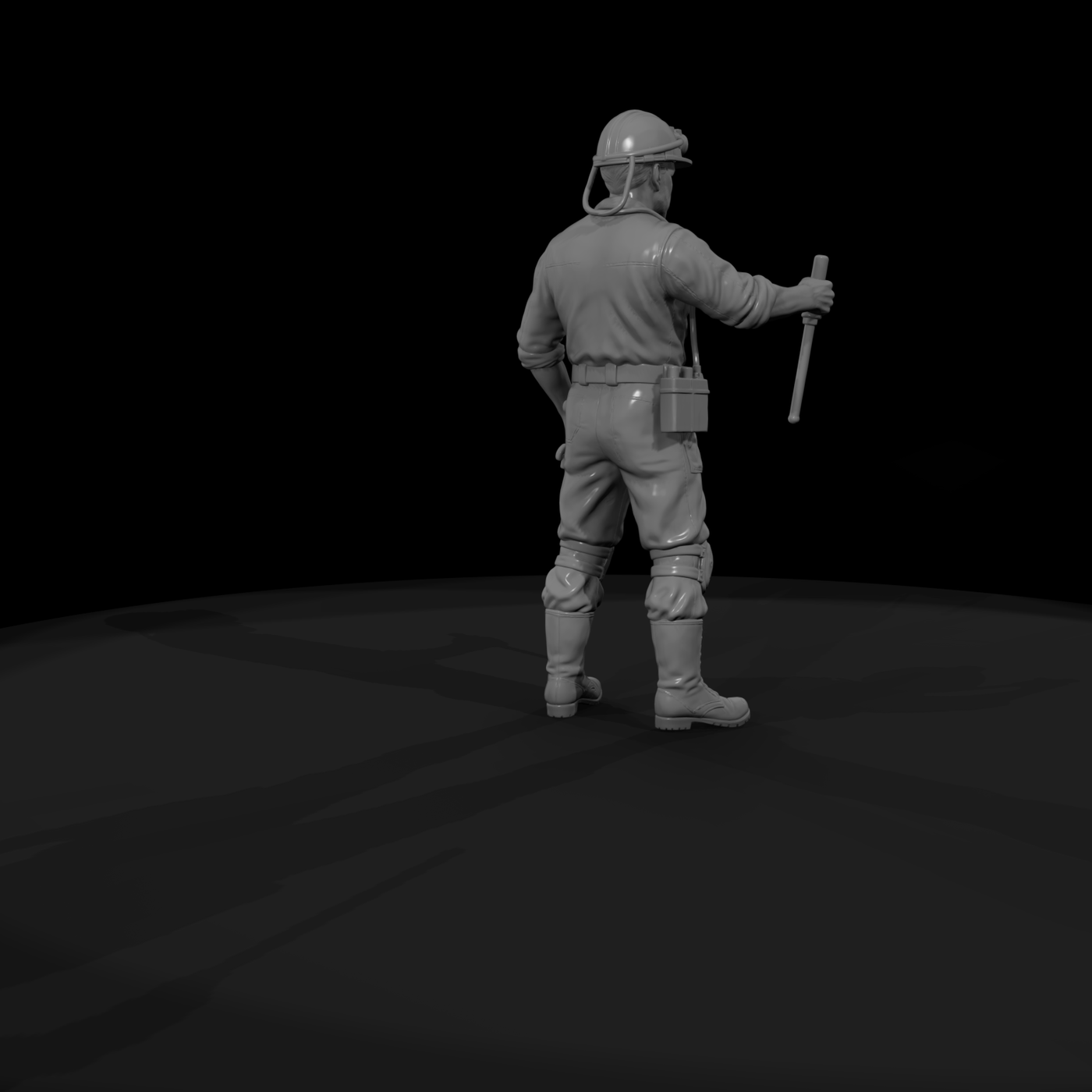 1950s Underground Mine Hoistman