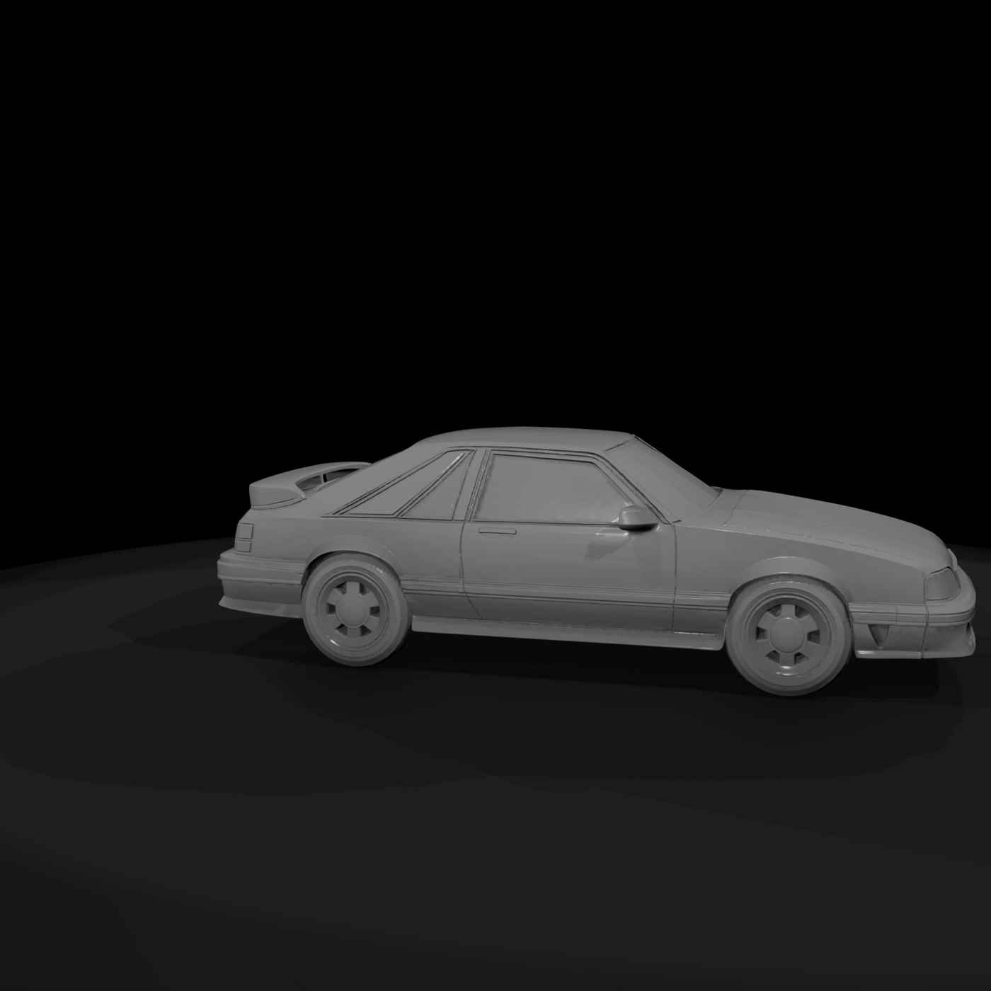 Fox-Body Coupe Car Shell