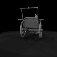 horse-drawn-carriage-3d-model — thumbnail 9