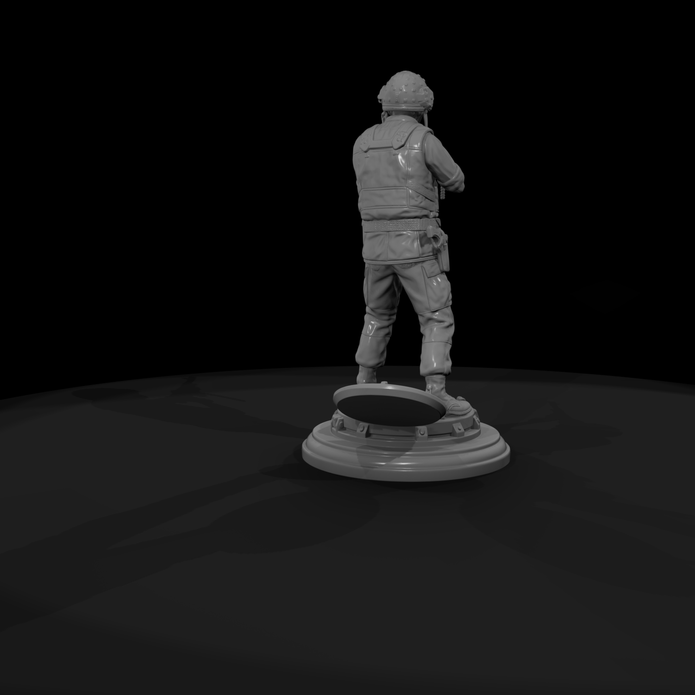Vnh 043 United States Marine Tank Commander M48