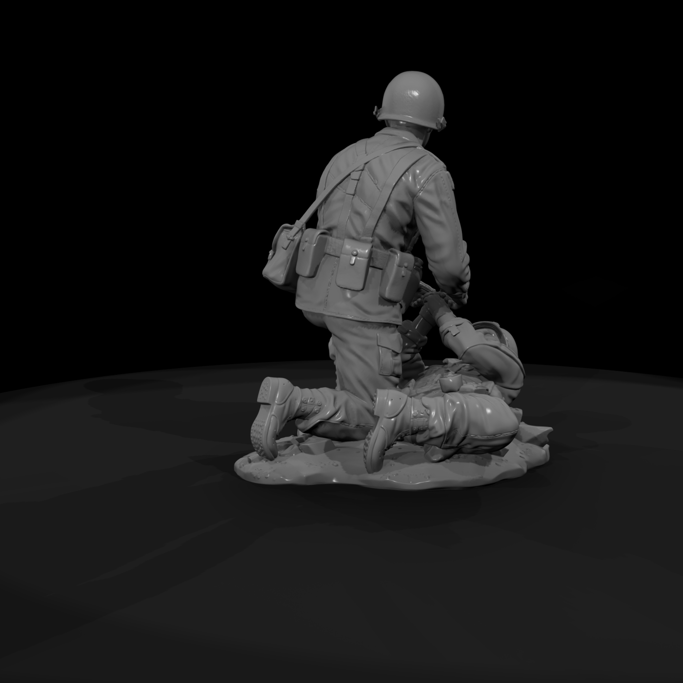 Ww2H 015 United States Army Combat Medic