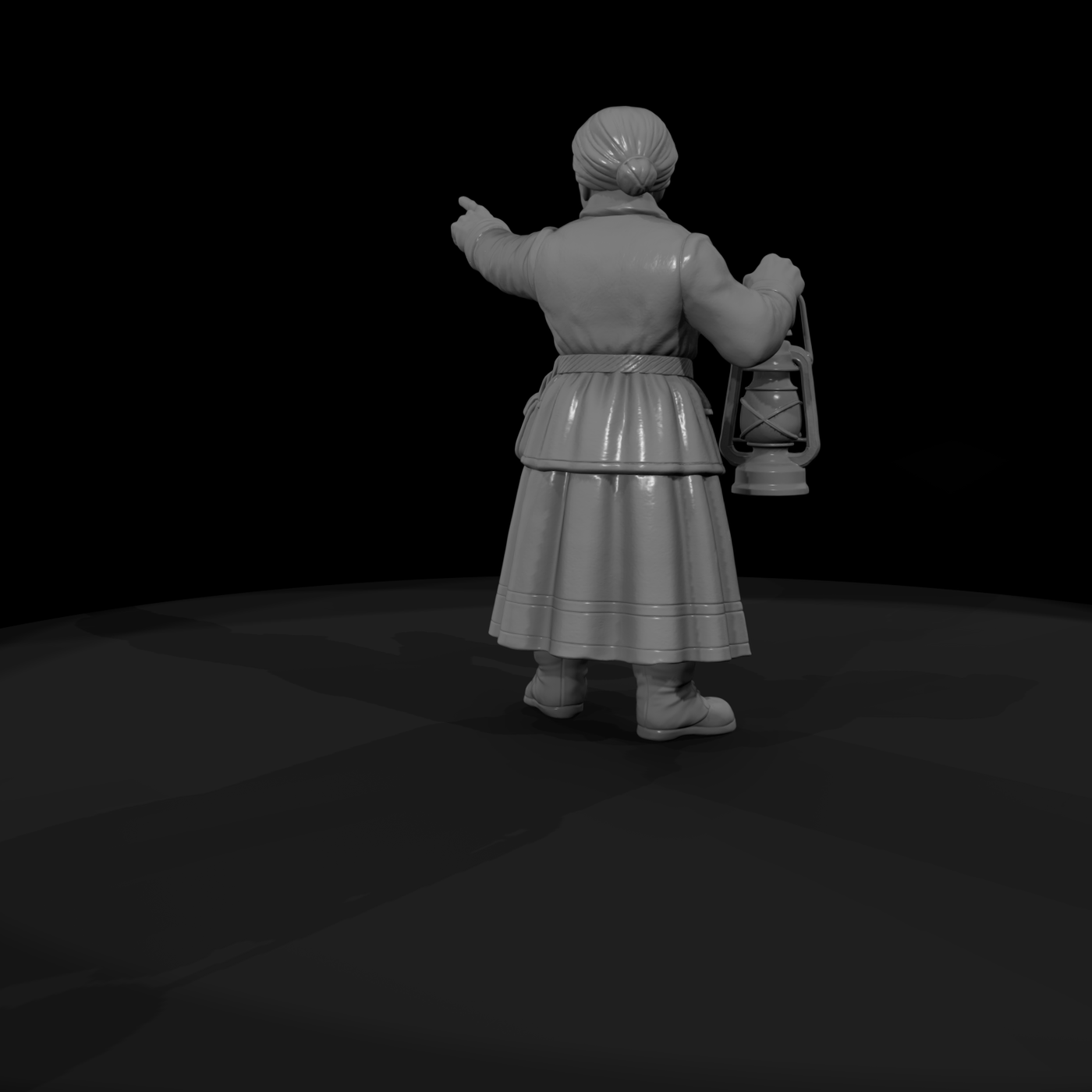 Hist 0164 Historical Harriet Tubman Miniature Figu