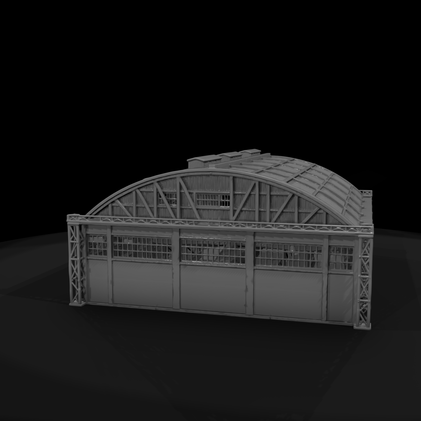 Mil 091 Ww2 Pacific Seaplane Hangar