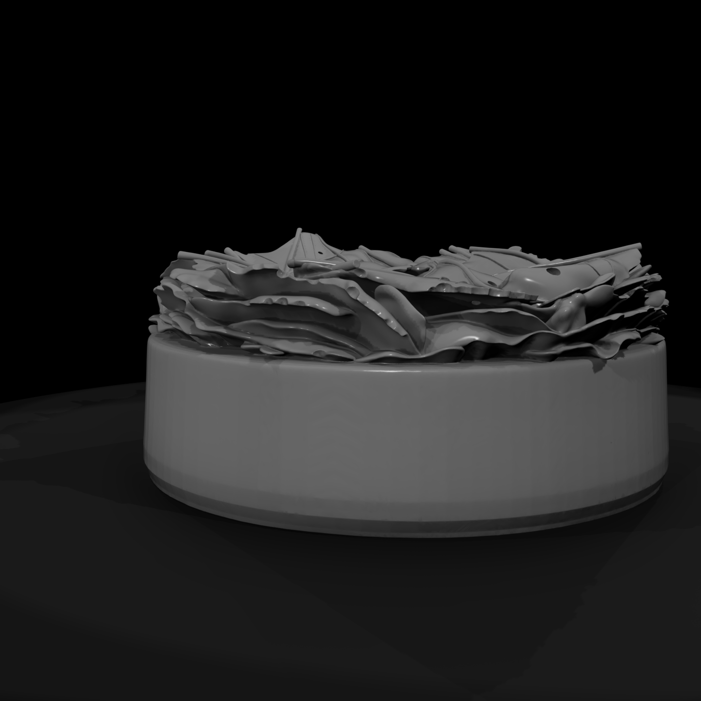 Low Poly Decaying Dry Leaf Pile 3D Model Gvyi6Fgm