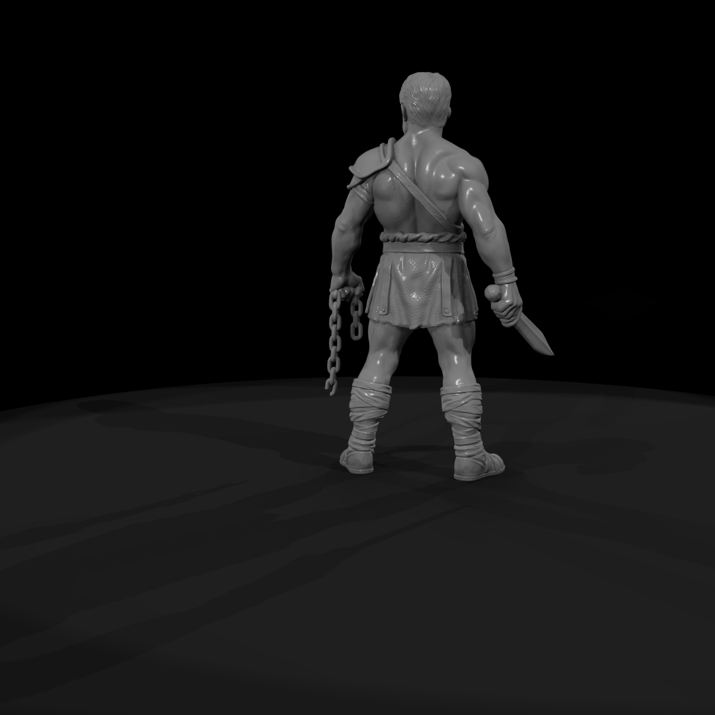 Hist 0047 Historical Spartacus Miniature Figure