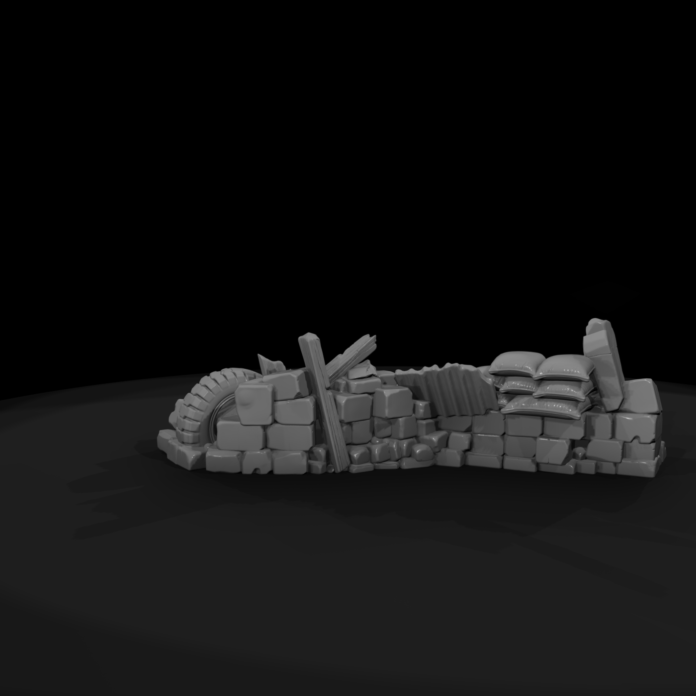 Hitem2 Rubble Barricade