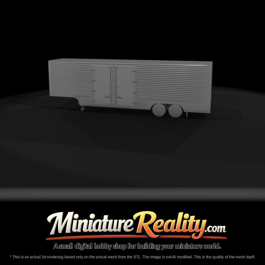 Vintage Moving Trailer