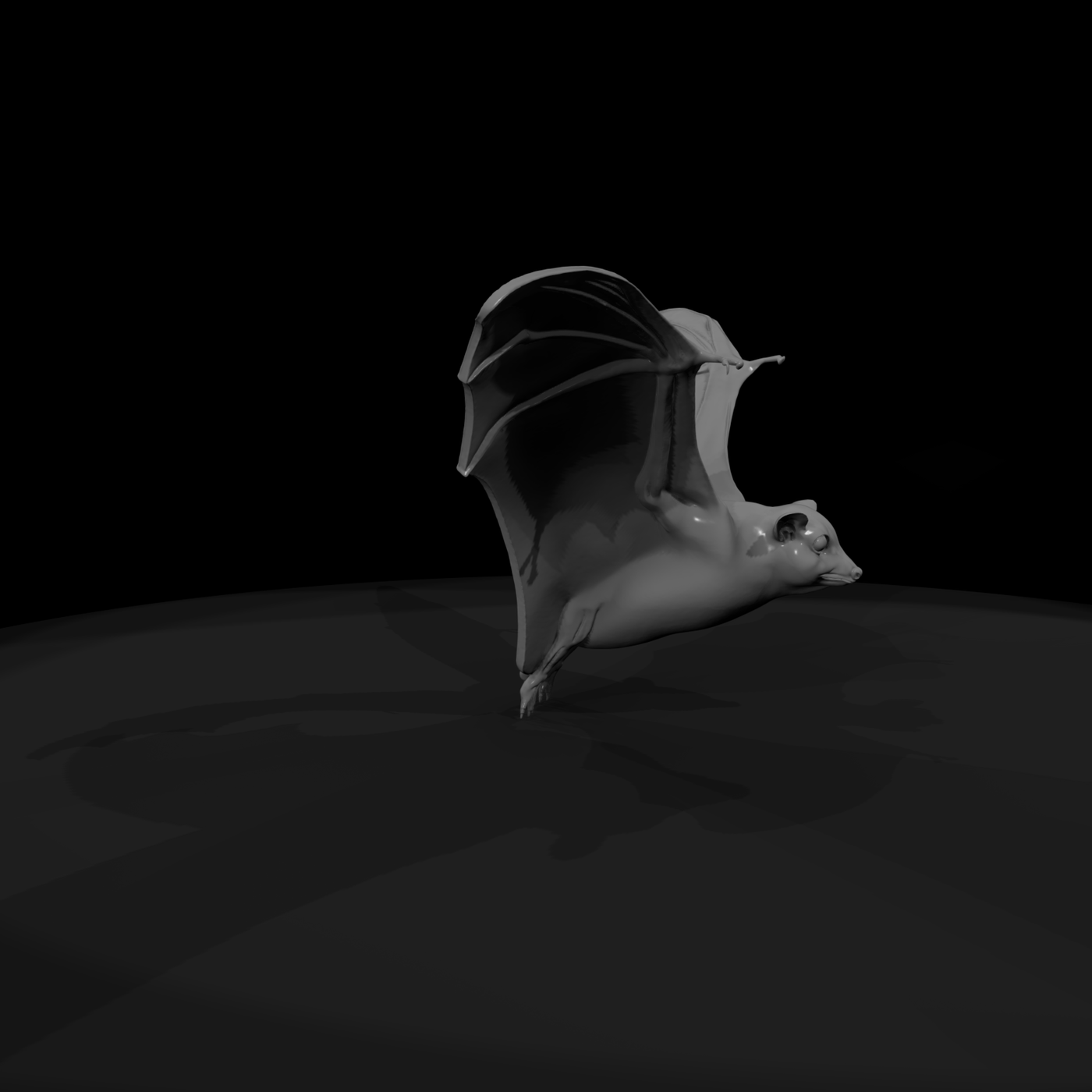 Flying Fox (Fruit Bat) — Realistic