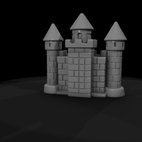Stylized Toy Castle Playset — thumbnail 8