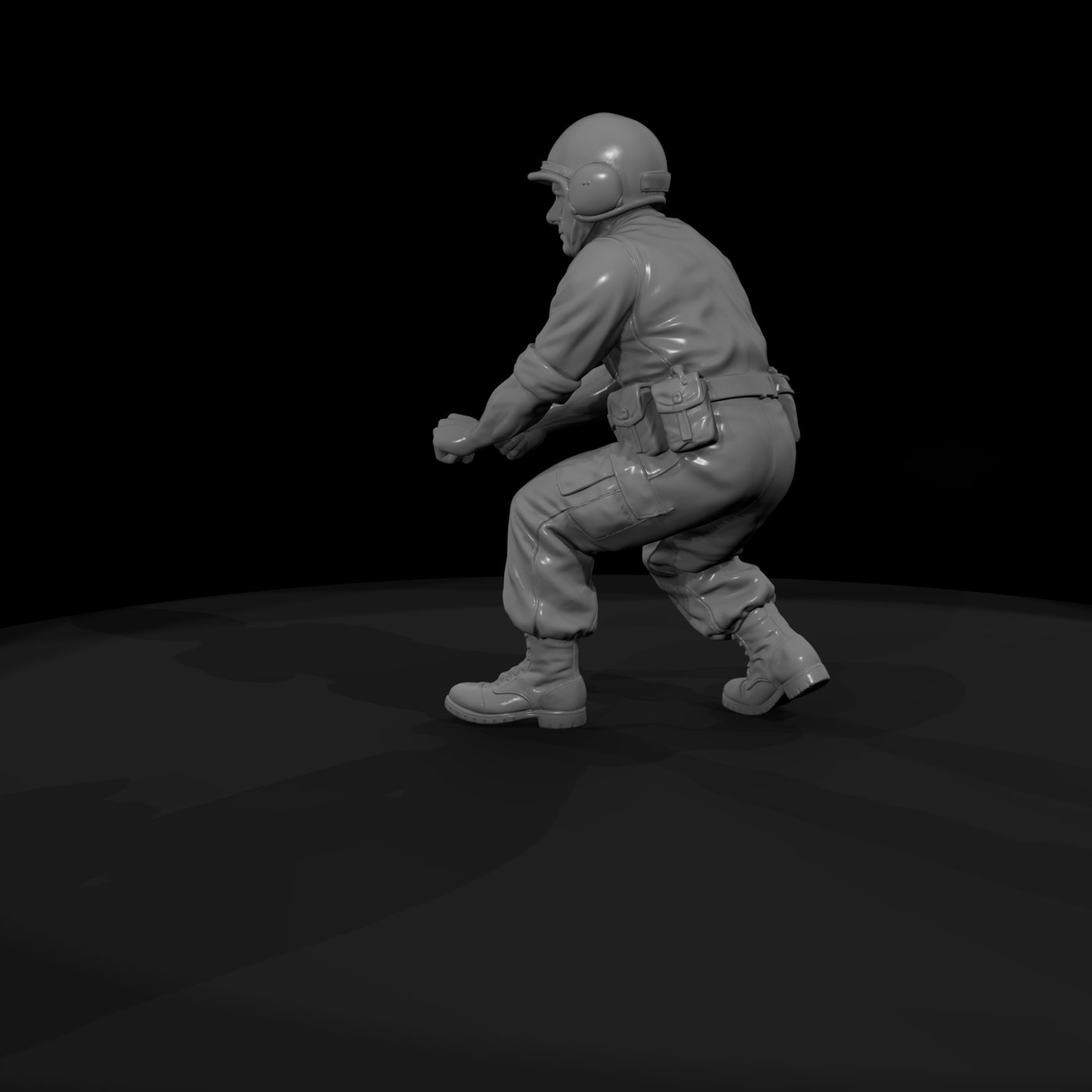 Vn Army 023 Vietnam U S Army Mortar Crewman Figure