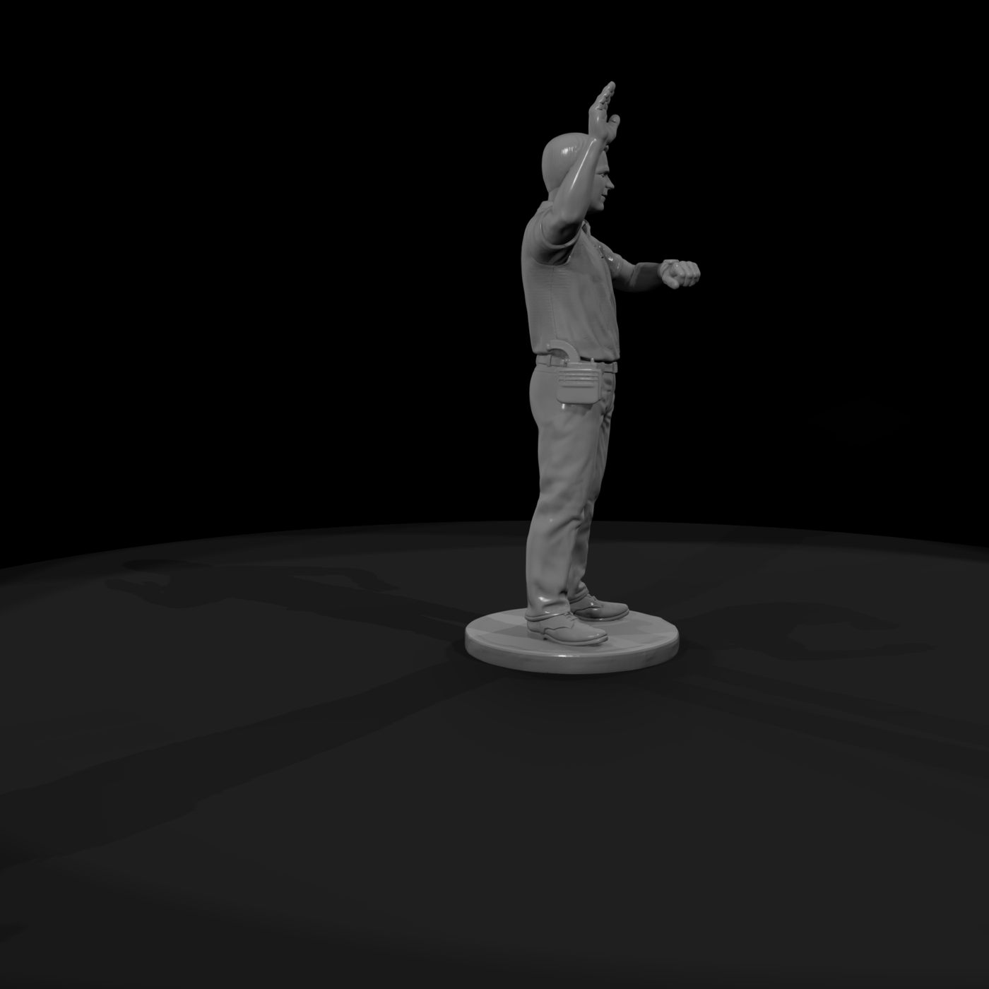 Modern Railroad Conductor Signaling