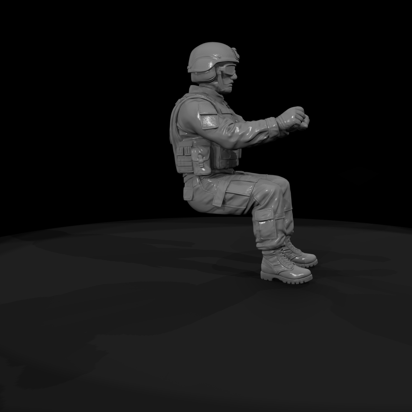 Mod Army 073 Modern U S Army Truck Driver Figure