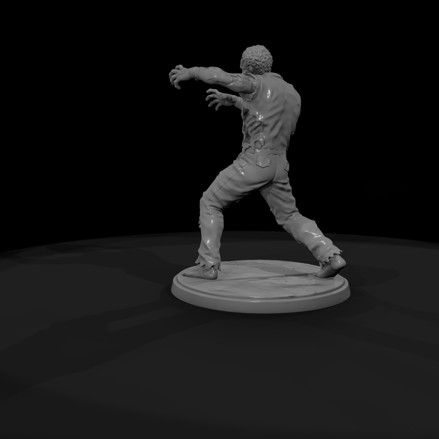 Lunging Convict Zombie